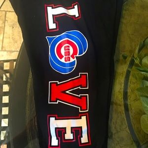 Chicago Cubs leggings